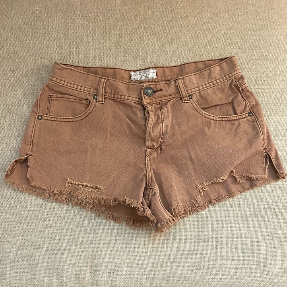 Free people Jean shorts